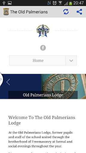 The Old Palmerians Lodge