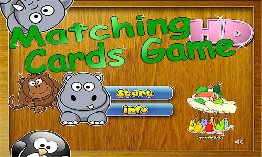 Matching Cards Game FREE