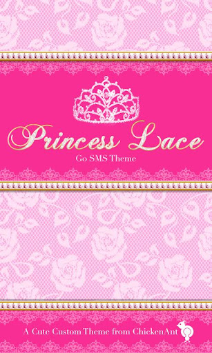 Princess Lace Theme Go SMS