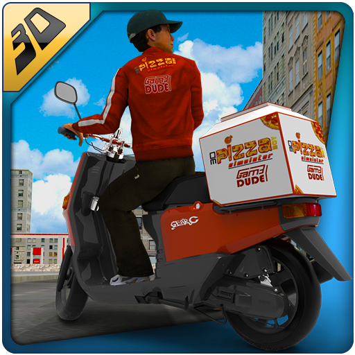 3D Pizza Boy Rider Simulator 模擬 App LOGO-APP開箱王