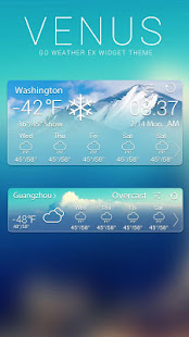VENUS THEME GO WEATHER EX(圖2)-速報App