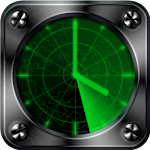 Radar Clock free livewallpaper Apk