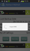 Backup2Email APK 스크린샷 이미지 #2