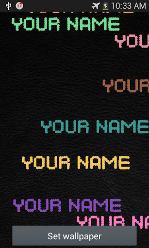 【免費個人化App】名称动态壁纸-APP點子