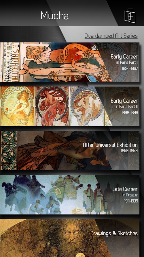 Android application Mucha HD screenshort
