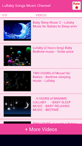 Lullaby Songs Video Channel