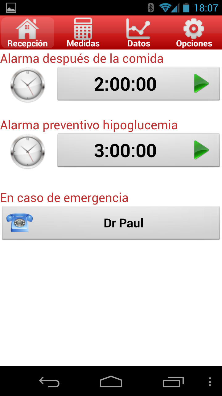 Android application My Glycemia : Diabete tracker screenshort
