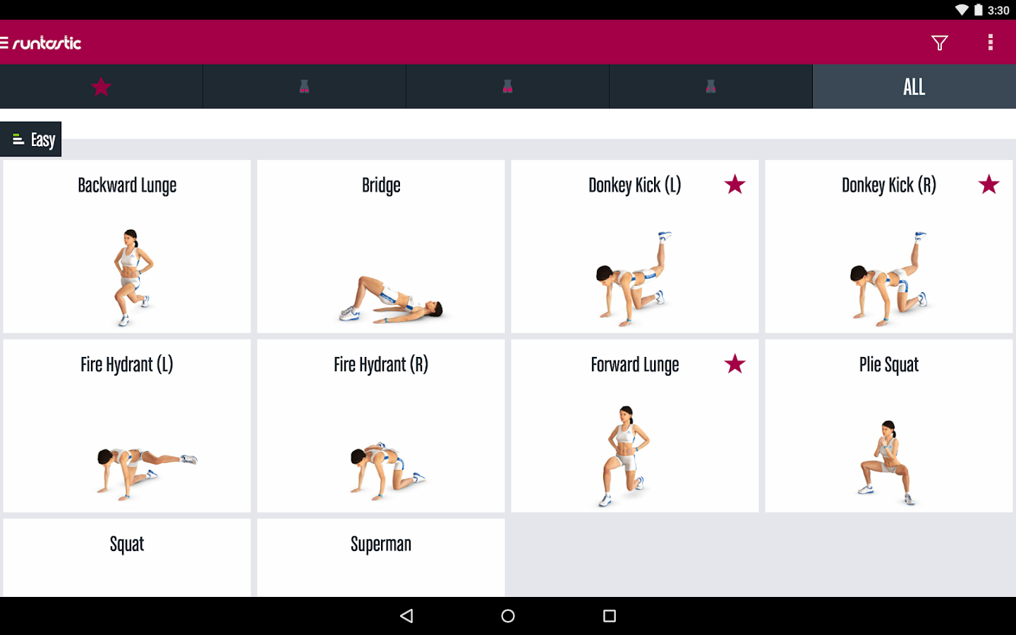    Runtastic Butt Trainer Workout- screenshot  