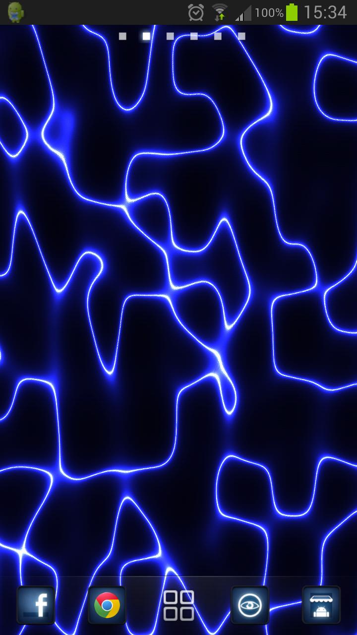 Electric Flow Live Wallpaper Screen 2