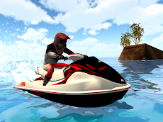 Action Jet Ski Jump Rider 3Dのおすすめ画像1