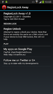 [root] RegionLock Away - screenshot thumbnail
