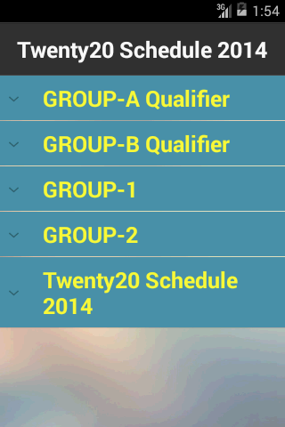 【免費運動App】Twenty20 Schedule 2014-APP點子