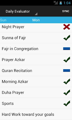 Muslim Day Evaluation