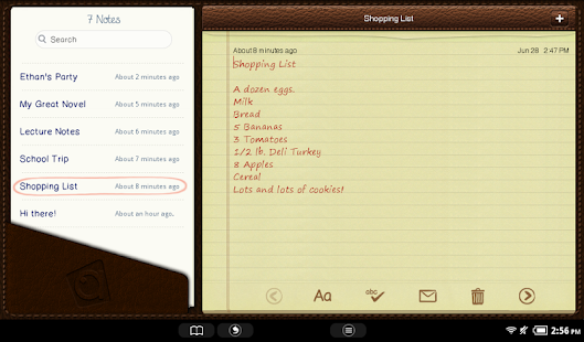 Antair Notes Screenshots 2
