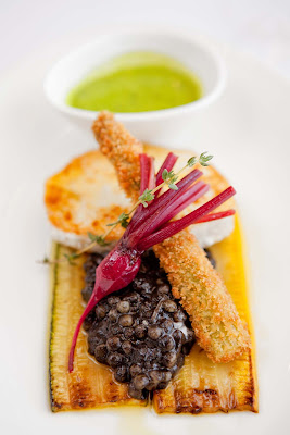 Colorful appetizers will whet your appetite on a Crystal cruise.