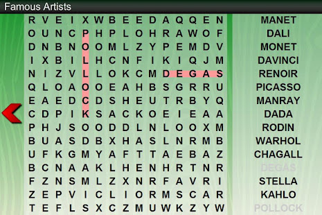 Word Search Art, Books, Music(圖1)-速報App