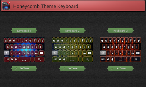 【免費個人化App】蜂巢键盘主题-APP點子
