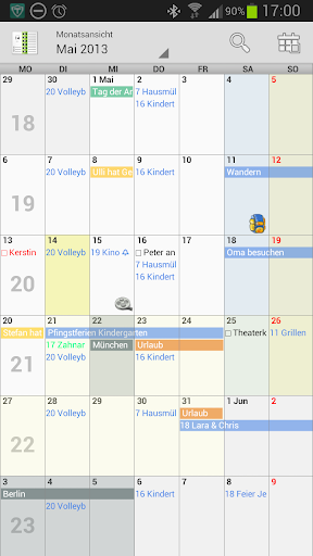 Personal Calendar Kalender