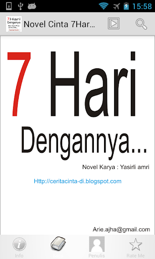 Novel Cinta 7HariDengannya