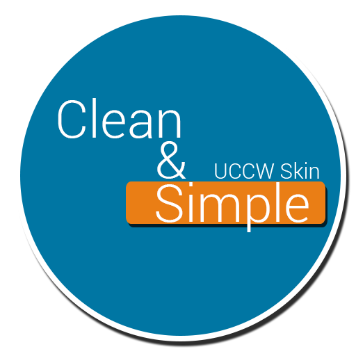 Clean & Simple UCCW Skin LOGO-APP點子