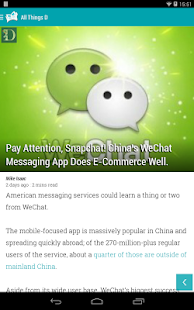 Paperboy | Feedly | RSS | News reader Screenshot
