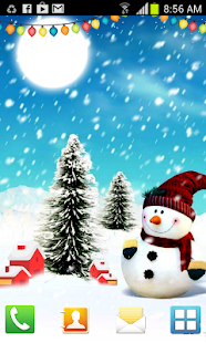 Free Download Christmas Snow Live Wallpaper APK