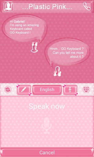免費下載生產應用APP|Plastic Pink GO Keyboard Theme app開箱文|APP開箱王