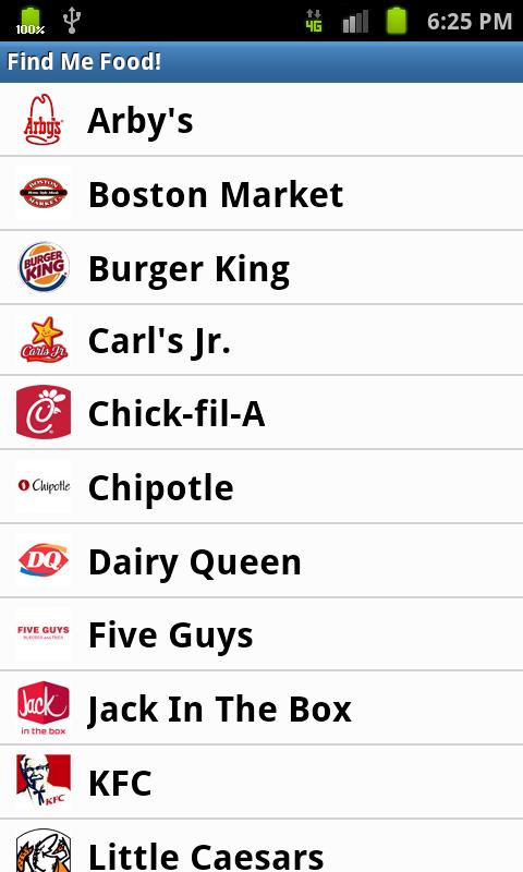 Find Me Food! Screen 2
