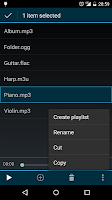 Clean Music Player screenshot