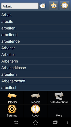 German Norwegian dictionary +