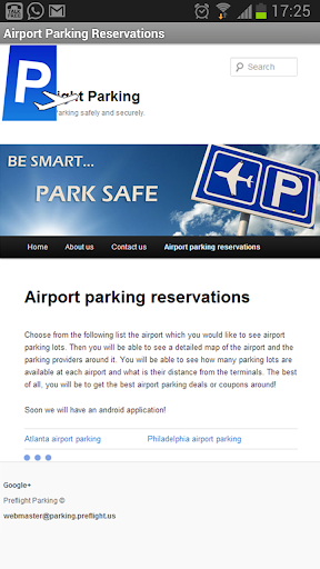 Airport Parking Reservations