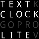Text Clock Lite Live Wallpaper Apk