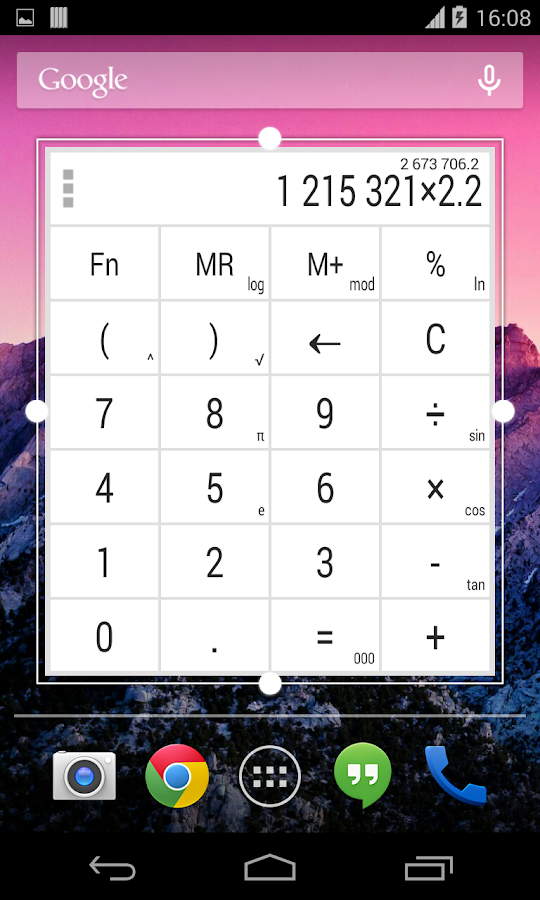 Calculator Widget Themes Android Apps on Google Play