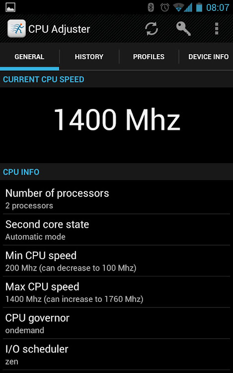 CPU Adjuster - 3.1.124 - (Android)