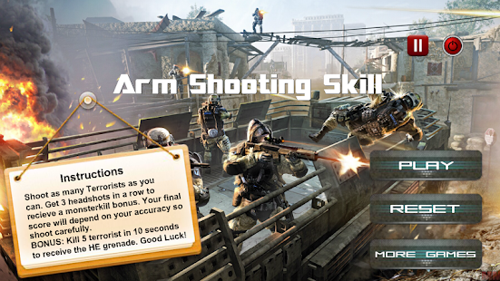 تطبيق جوجل بلاي اندرويد لعبة Army Shooting Skill الهاتف المحمول وشاشات العرض OpXzXqz0zfKp0v1YzG3Vb3GsNy3lFKHW2aWmVL_yCDHVTGEZsiz2uldmS_vKxAIxKTc=h310