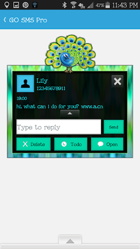 【免費個人化App】GO SMS THEME - SCS352-APP點子