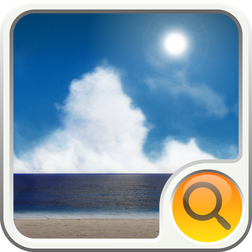 BEACH  Search Widget LOGO-APP點子