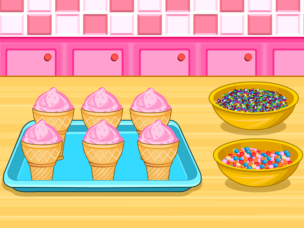    Cooking Ice Cream Cone Cupcake- screenshot  