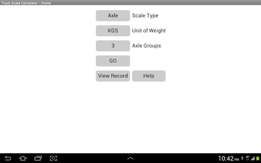 Truck Scale Calculator