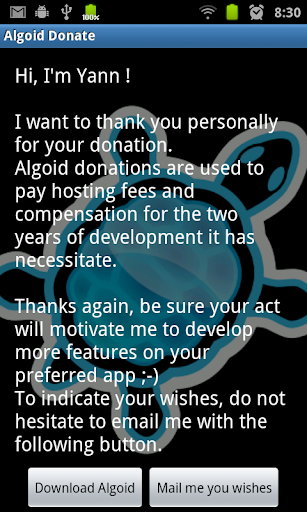 Algoid - Donate