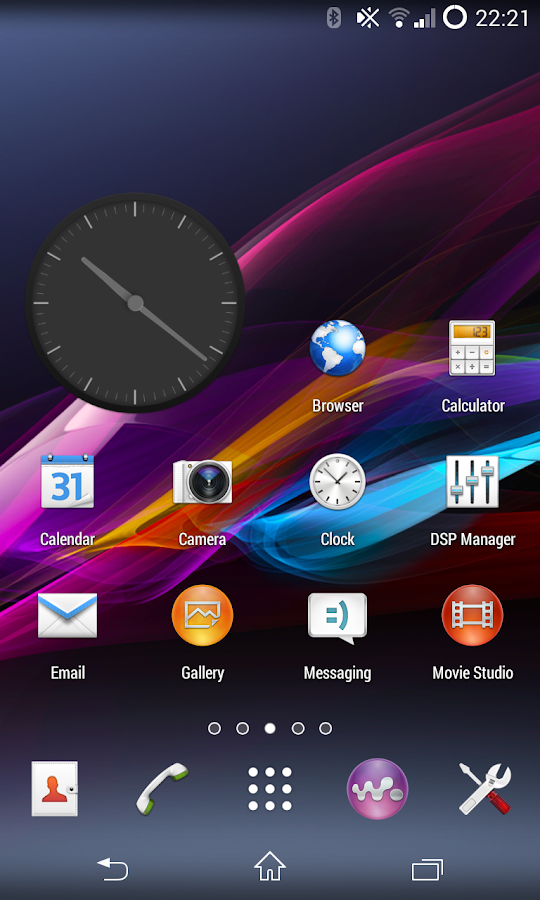 CM11 CM10 Sony XPERIA Z theme - screenshot
