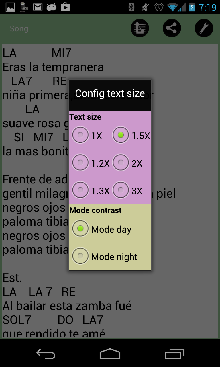 MySongBook PRO Screen 1