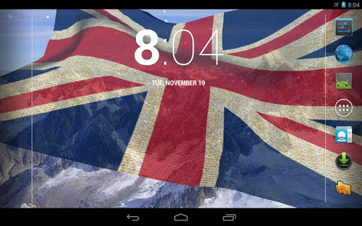 3D UK Flag Live Wallpaper  screenshots 9