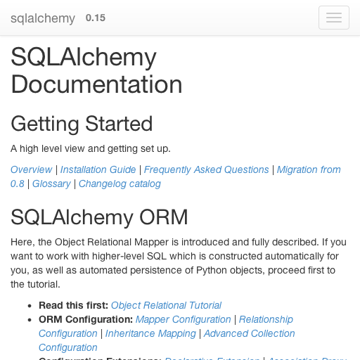 python sqlalchemy doc