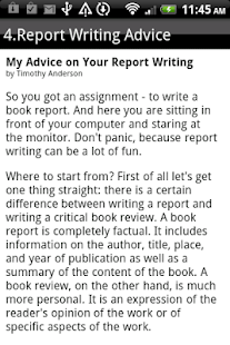Free How to Write a Report APK for Android