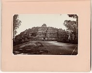 Borobudur, gezien vanuit het zuiden