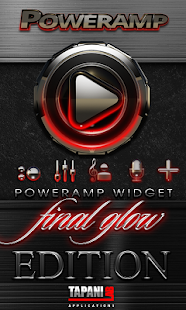 Poweramp skin widget Red Glow(圖1)-速報App