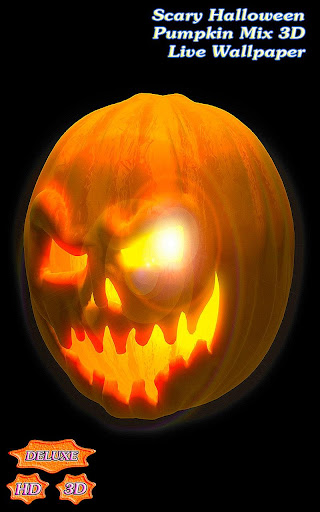 Scary Halloween Pumpkin Mix 3D