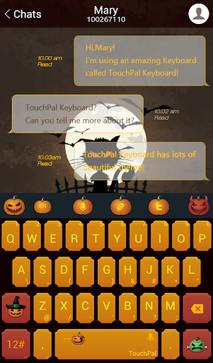 免費下載生活APP|TouchPal Jack-O-Lanterns Theme app開箱文|APP開箱王