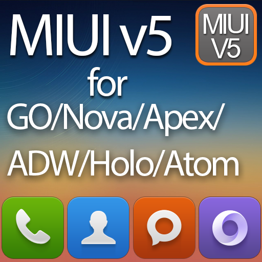 MIUI v5 GO/Nova/Holo/ADW Theme LOGO-APP點子